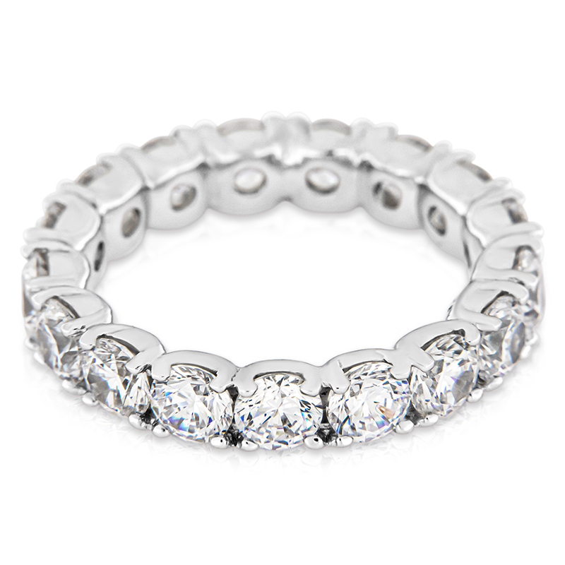 Anello Eternity Diamante 4mm 2