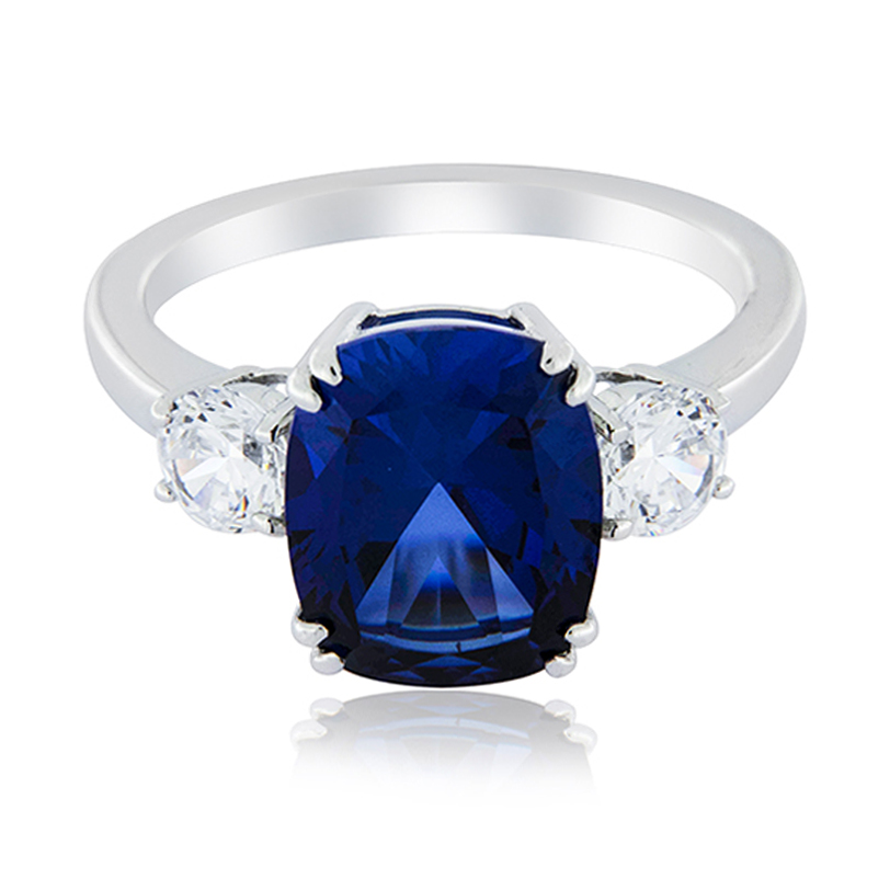 Anello Meghan Zaffiro Ceylon 2