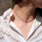 Collana Tennis Choker Rosa Diamanti 2mm A