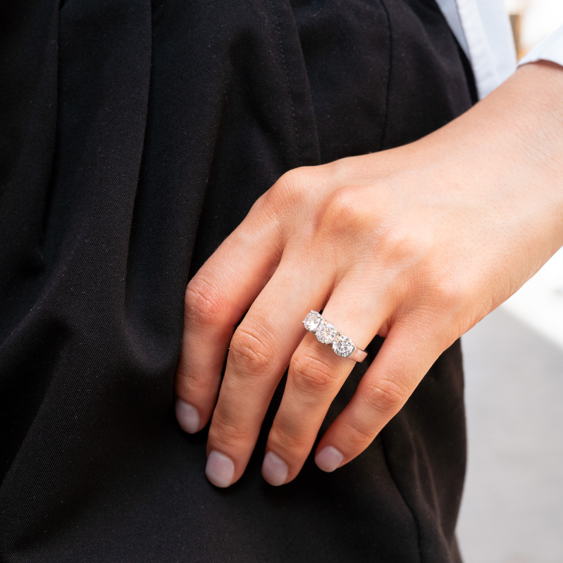 Anello Trilogy 6 carati A