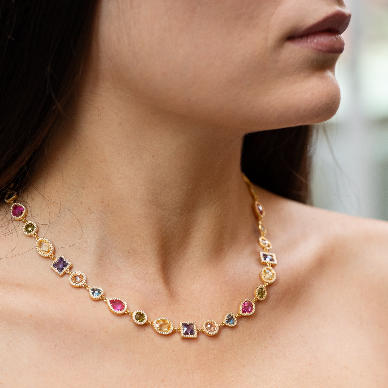 Collana Multicolor Halo A
