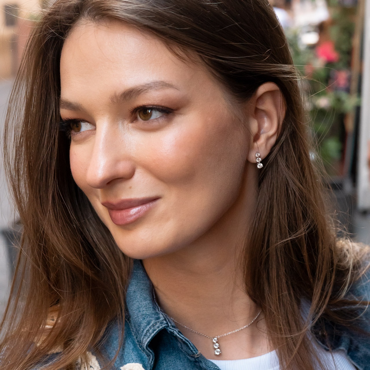 Orecchino Trilogy 1 carato A