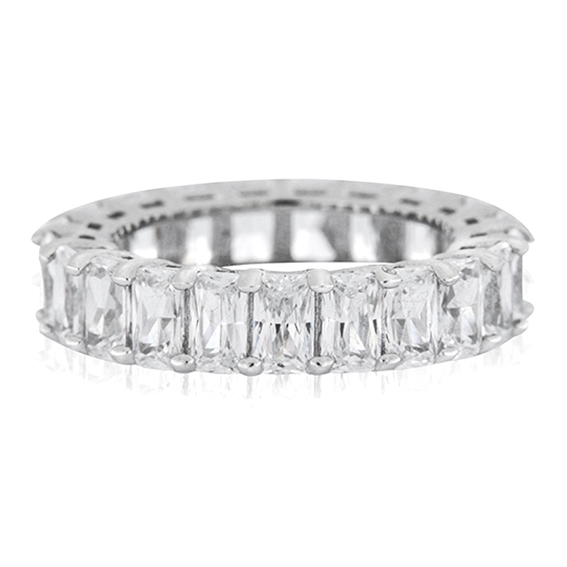 Anello Eternity Diamante Radiant Rettangolare 1