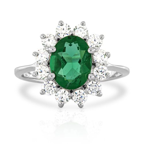 Anello Kate Smeraldo Verde